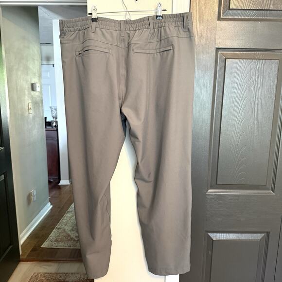 Marc New York Marc Jacobs Mens Casual Gray Pants Size 40/32 Work Comfort Stretch - Picture 2 of 12